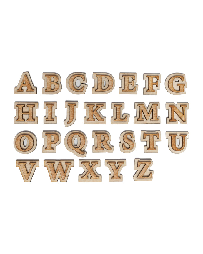 Double Layer Alphabet 2
