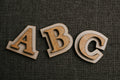 Double Layer Alphabet 2"