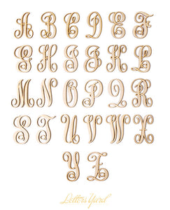 Monogram Letter