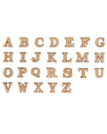 0.50" Small Single Layer Alphabet