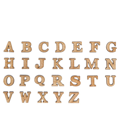 3" Large Single Layer Alphabet