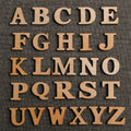 0.50" Small Single Layer Alphabet