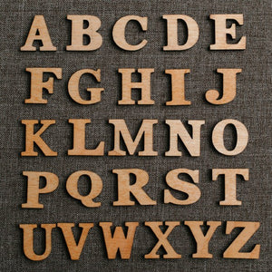 2" Large Single Layer Alphabet