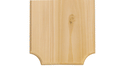 21" Square Greek Paddle
